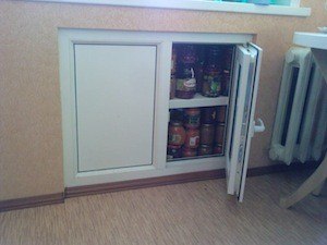 Зимний холодильник