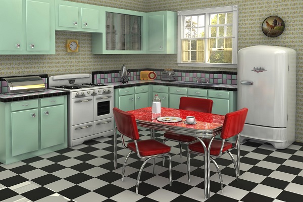 кухня в стиле 60 х