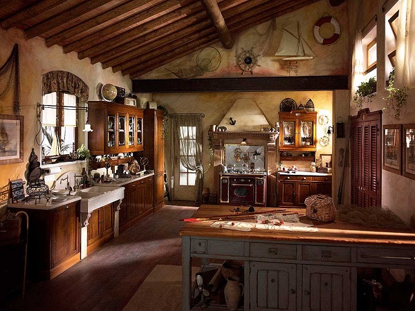 кухни в старинном стиле